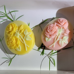 Flower soap,handmade soap,birthday gift,beautiful flower soap