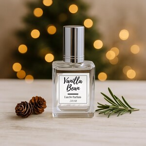 Vanilla Bean Eau De Parfum Perfume Spray, Perfume Gift For Her, Christmas Gift For Woman, Vanilla Scent Perfume