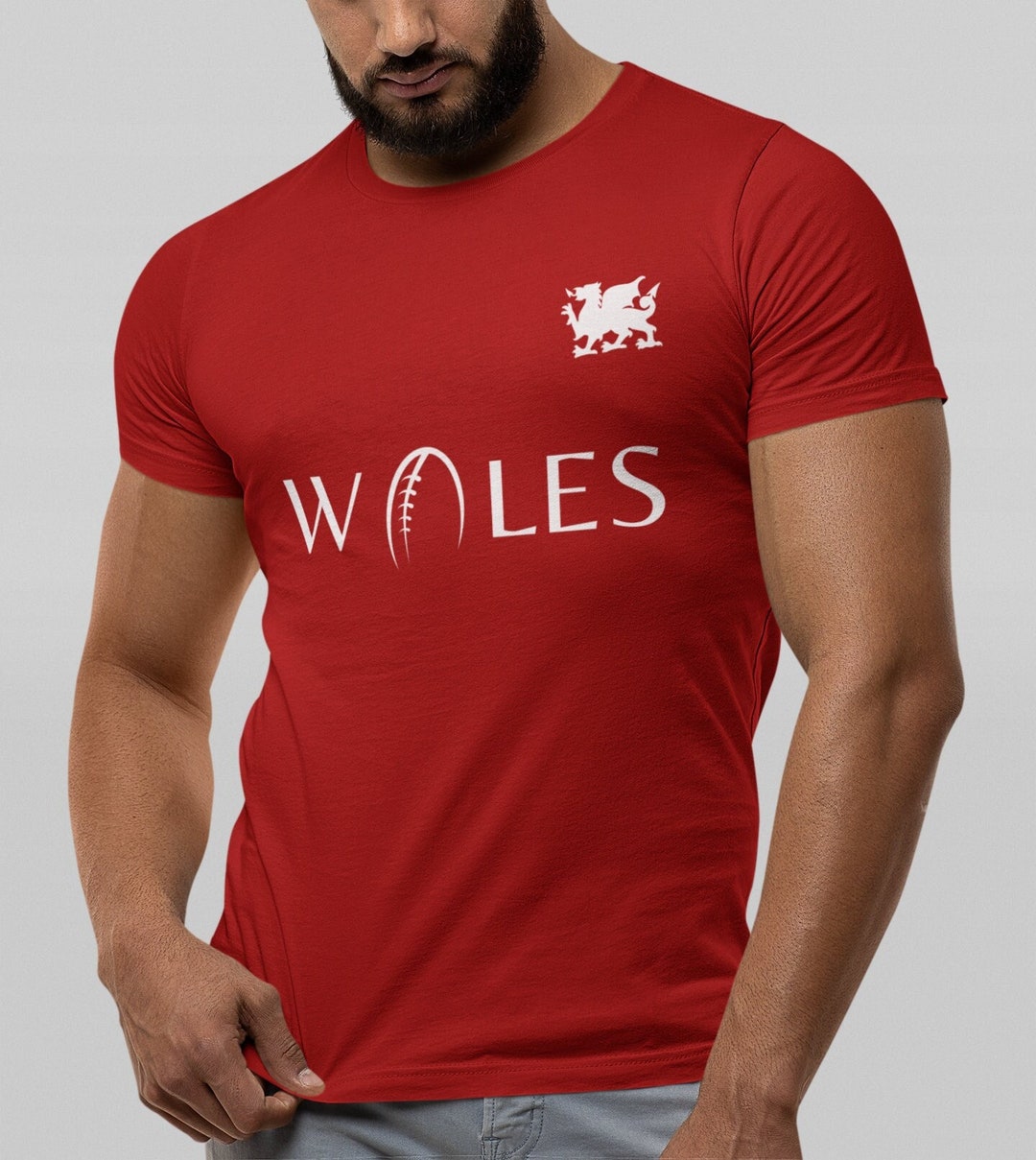 Welsh Rugby Shirt Wales Rugby World Cup 2023 Rugby Jersey Etsy