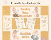 Burnout Survival Box | Stress Relief Care Package | Mental Health Gift Box | Overworked & Emotionally Exhausted Gift