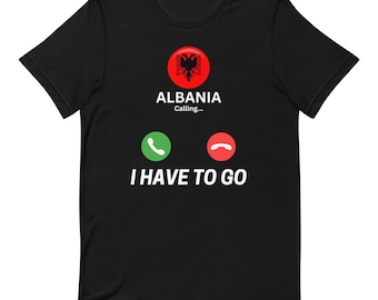 Albania Calling - Unisex t-shirt