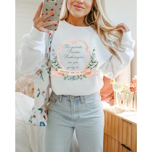 Marry Me Penelope Featherington Sweatershirt | Bridgerton inspired Season 3