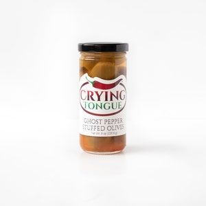 Ghost pepper stuffed olives