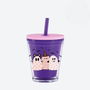 Trick-or-Treating Ghosts| Kid&#39;s Halloween Tumbler| Boo Basket Halloween Gift| spooky treat
