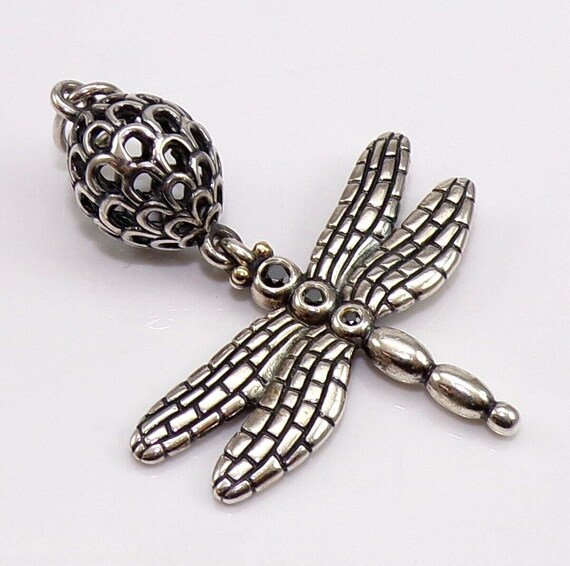 Charm for Pandora 925 Sterling Silver Dragonfly Dangle Charm Purple Enamel,  Sky Blue Enamel - Etsy