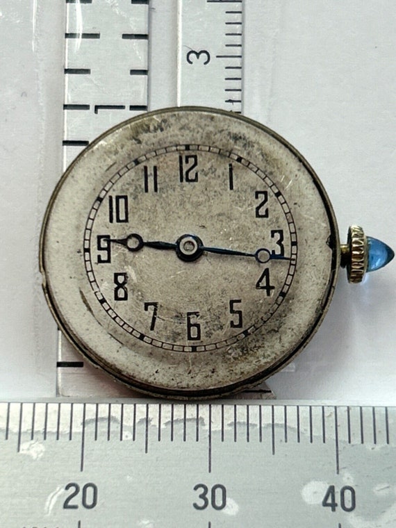 WORKING** Vintage Nicolet 15J Watch Movement PARTS