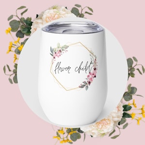 Flower Child Wine tumbler