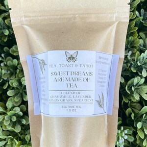 Sweet dreams are made of tea