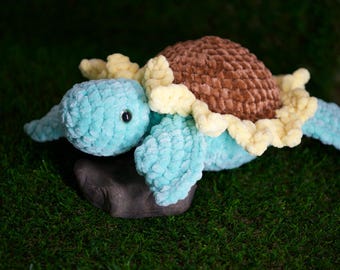 Sonnenblume Schildkröte, häkeln Spielzeug, Amigurumi, Spielzeug, Stofftier, handgemacht, Handwerk, Schildkröte Plüschtier, Urlaub Geschenk, Schildkröte Spielzeug, Sonnenblumen Handwerk