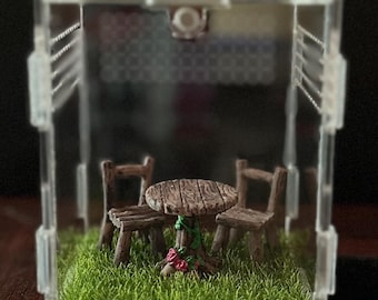 Jumping spider enclosure (comes with everything pictured)