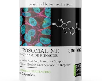 NAD+ liposomal NR 300 mg, 90 cápsulas