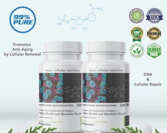 NMM Pure Potency 500 MG, 90 cápsulas (2 frascos)