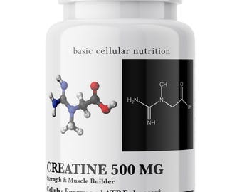 BasicCellularNutrition Creatine 500 MG 90 Capsules