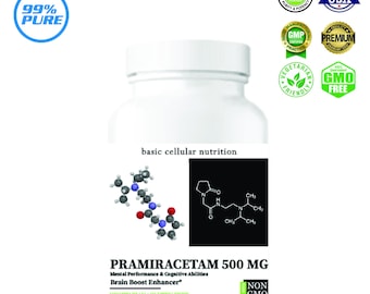 Pramiracetam 500mg 90 capsules