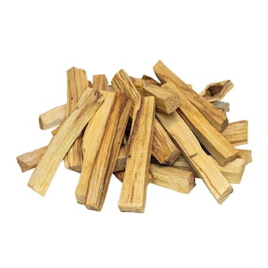 Bastoncini di Palo Santo peruviano di grado A / Bursera Graveolens / Incenso / 6 bastoncini spessi / Alta qualità raccolti in natura a Piura, Perù
