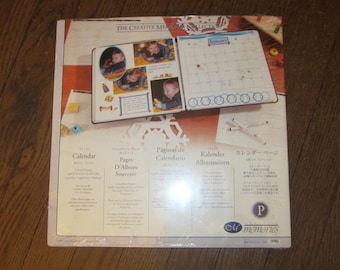 Creative Memories Scrapbooking Original 12x12 White Calendar Refill Page Pack