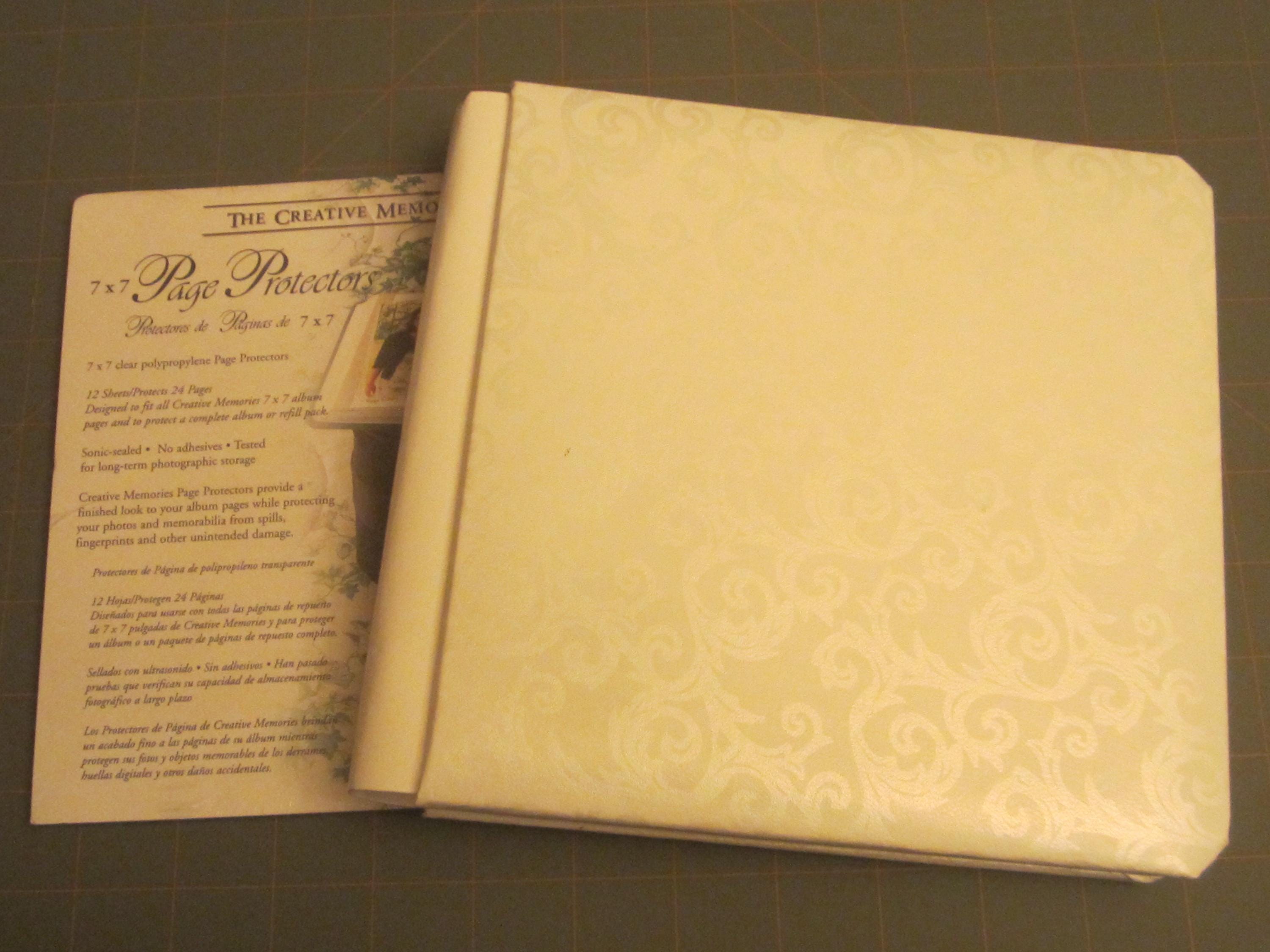 Page Protectors 7x7 - Etsy