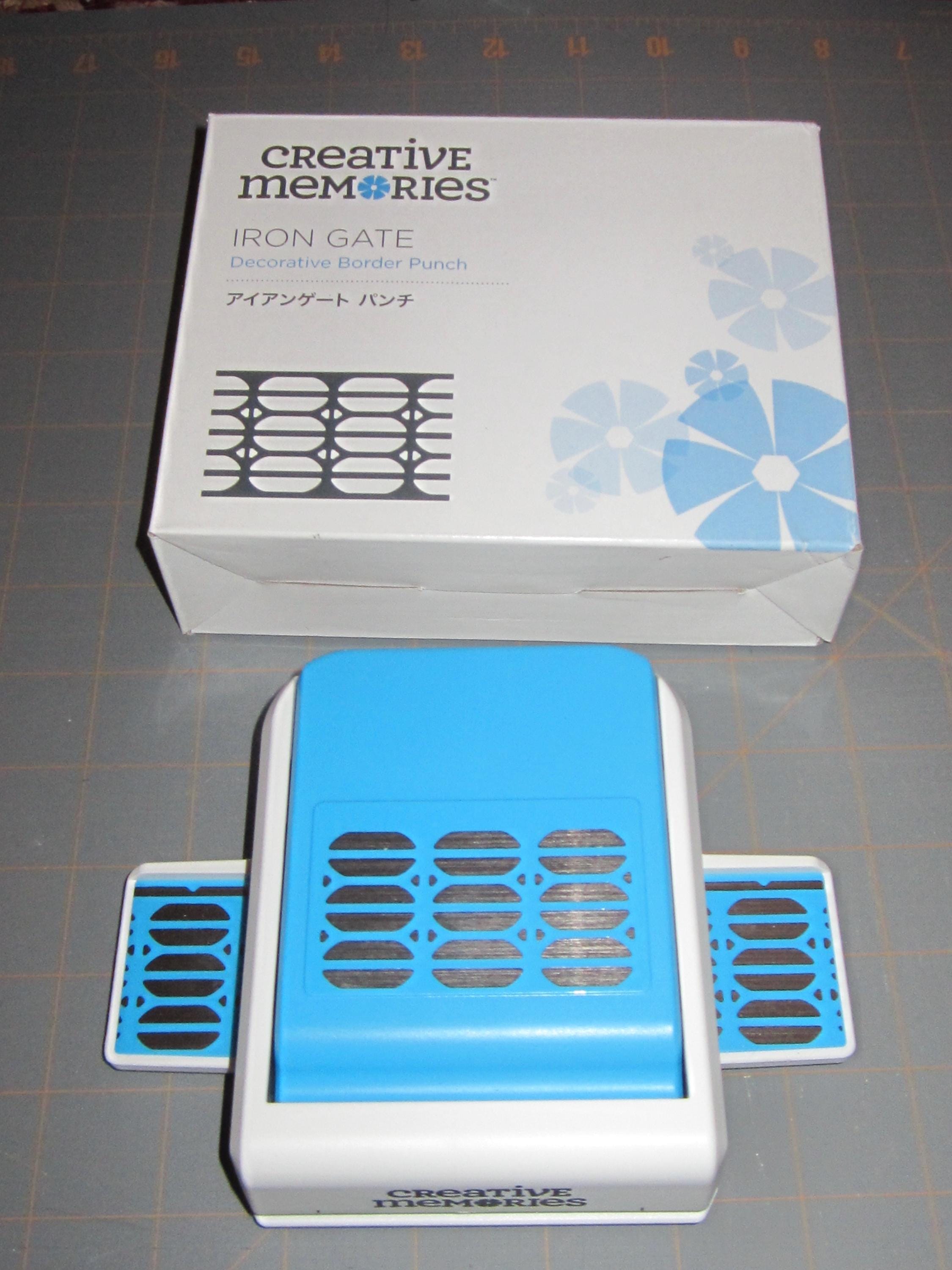 Creative Memories モンステラボーダーパンチ Beautiful Border using