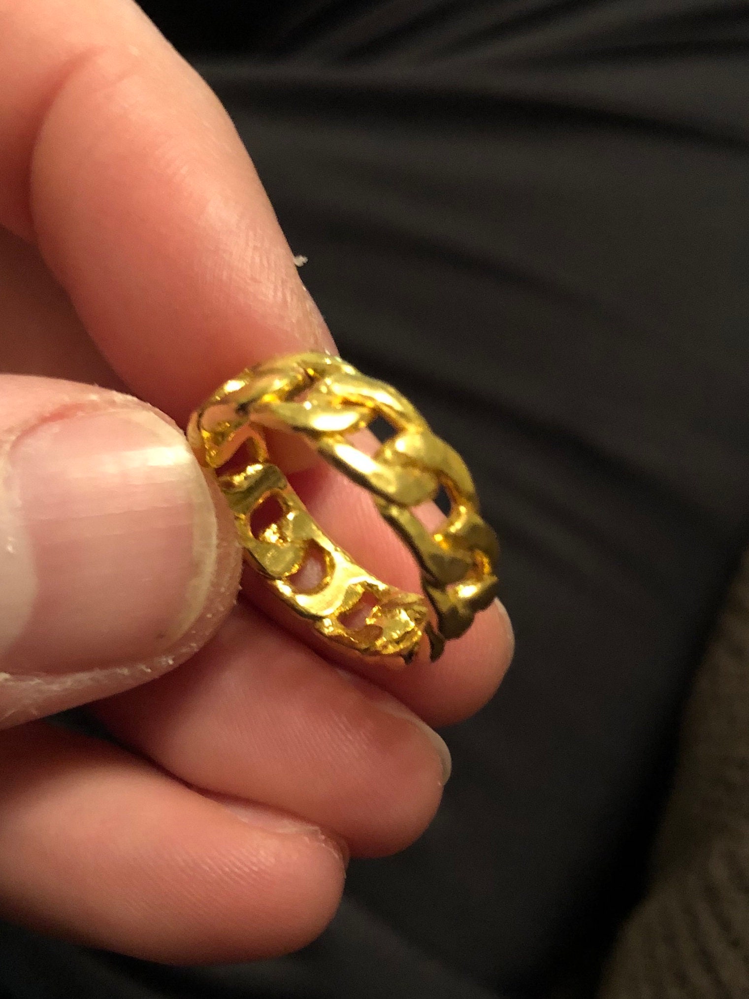 23 carat 2024 gold ring