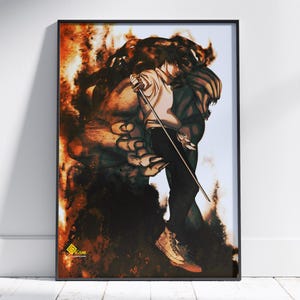 Premium Anime Poster, Original FanArt Poster, Anime Manga Poster, Anime Lover Poster, Manga Poster, Fantasy Aesthetic Wall Art, Anime: 0099