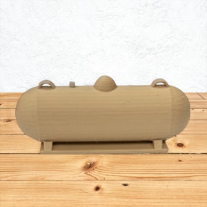 Propane Tank 500 gal in G, O & HO scale | Model Trains | Scenery | G Scale | O Scale | HO Scale