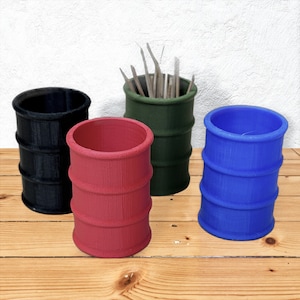 55 Gal Burn Barrels in G, O & HO scale | Model Trains | Scenery | G Scale | O Scale | HO Scale