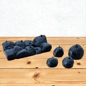 Bags of Garbage in G, O & HO scale | Model Trains | Scenery | G Scale | O Scale | HO Scale