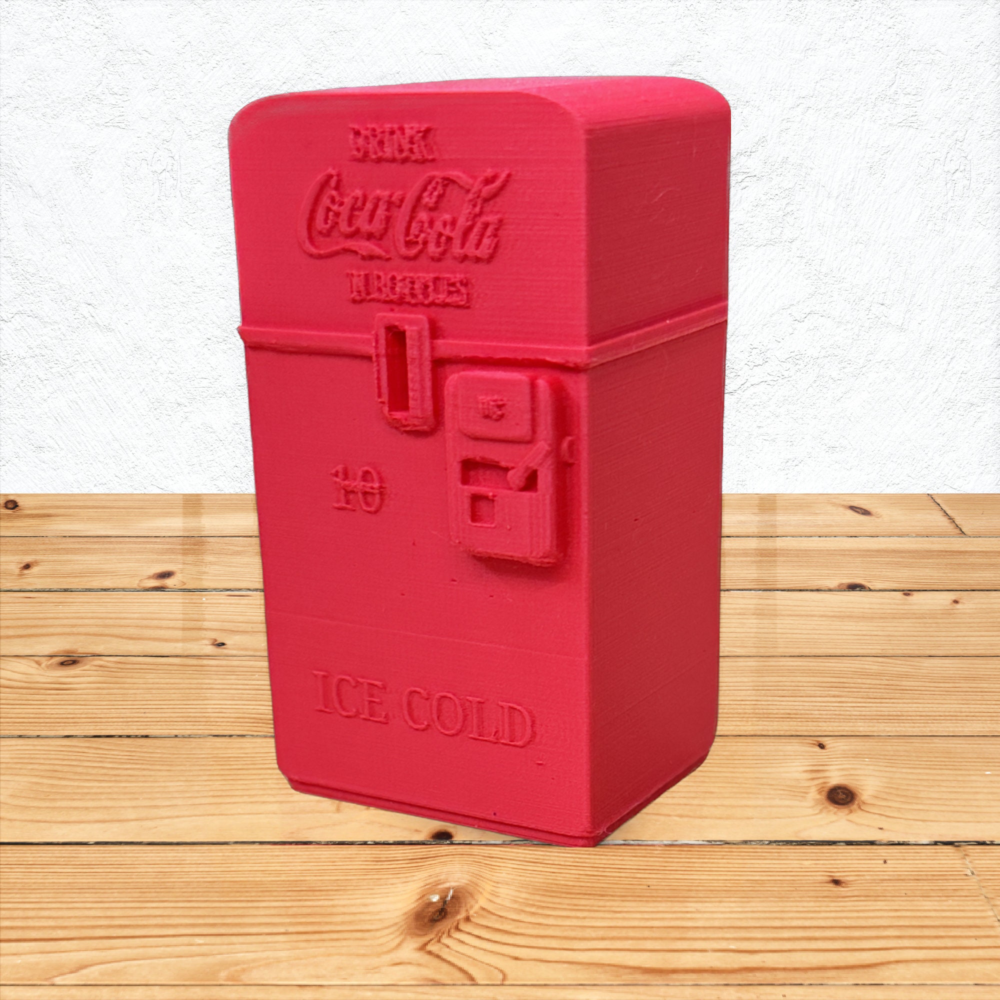 MB-TuningCars - 1:18 Kühlschrank Coca Cola lackiert - Diorama Zubehör 
