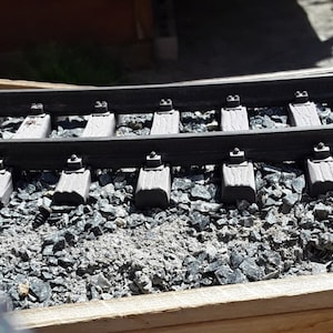 G scale trains track scenery ballast crushed rock 10lb bag
