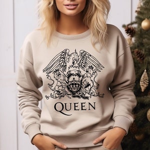 - Band Sweatshirt Etsy Queen