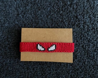 Bracelet de l'amitié sur le thème de Spider-Man