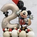 Mickey Mouse Foil DIY Neutral Balloon Sculpture Kit | Birthday Boy Girl ...