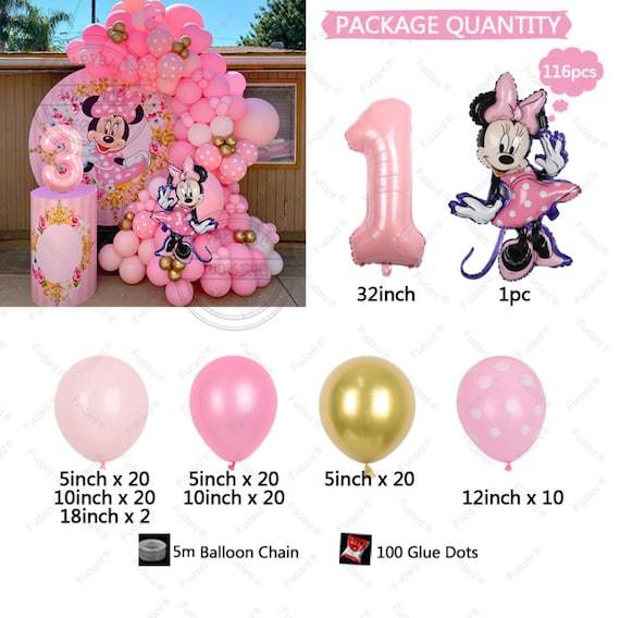 Ghirlanda da appendere in carta velina rosa sfumata da 60 m, con grandi cerchi e pois, per compleanni, matrimoni, baby shower, addio al nubilato
