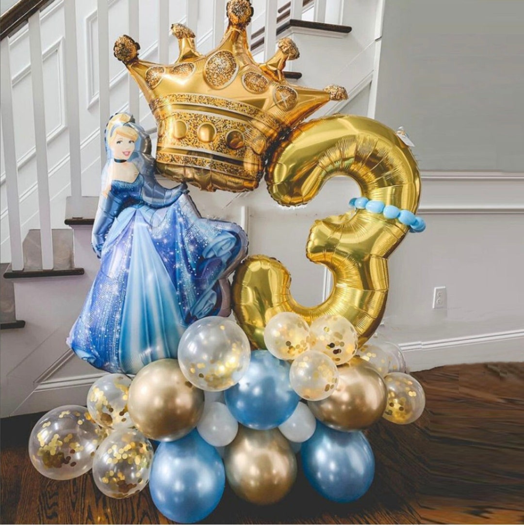 Cinderella Foil DIY Balloon Sculpture Kit Birthday Girl - Etsy