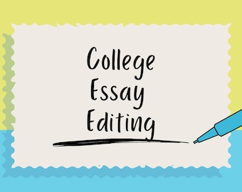 Edição de redação de admissão, revisão de declarações pessoais, inscrição para faculdade de pós-graduação do Common App (inclui até 1.000 palavras)