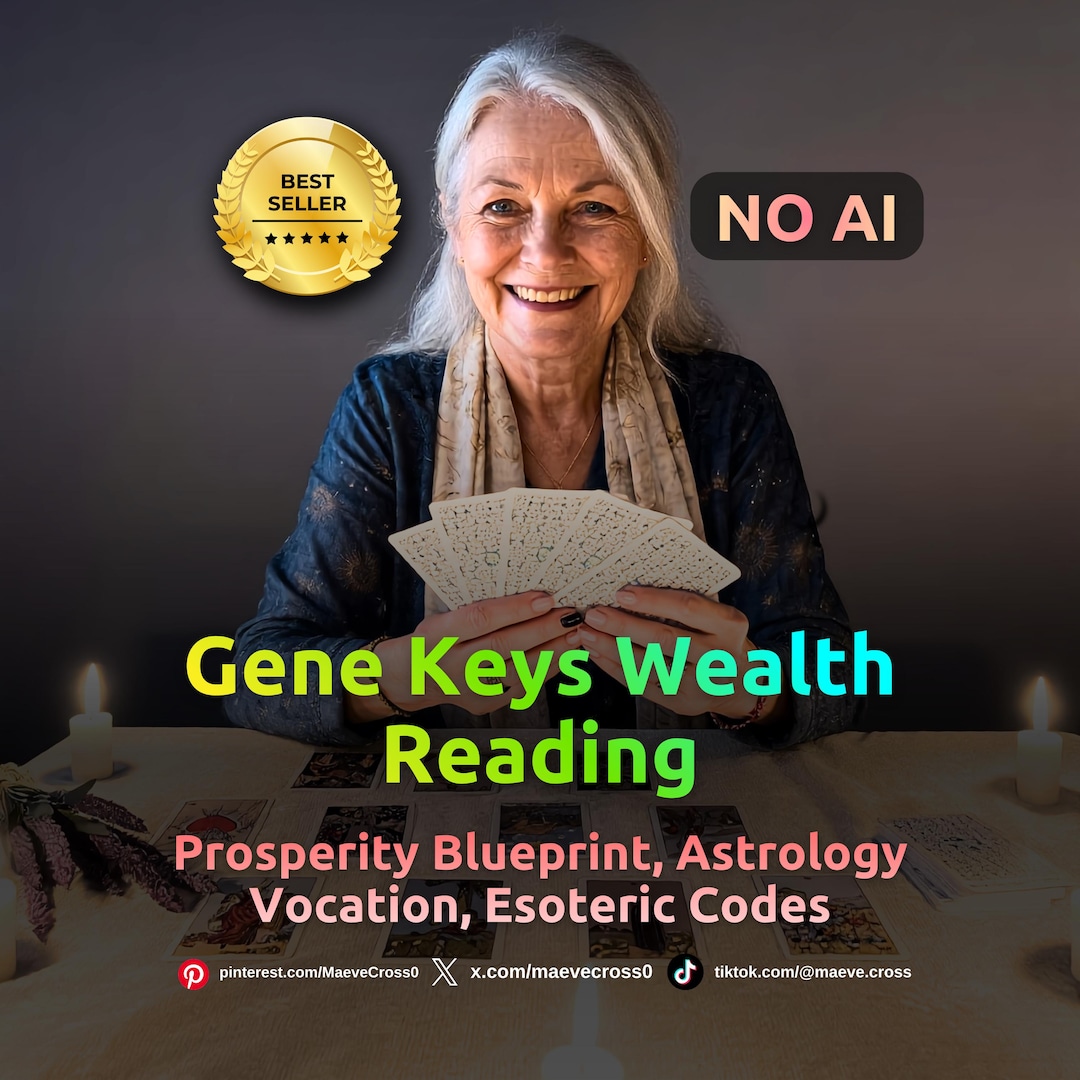 Gene Keys Wealth Reading, Prosperity Blueprint, Astrology Vocation ...