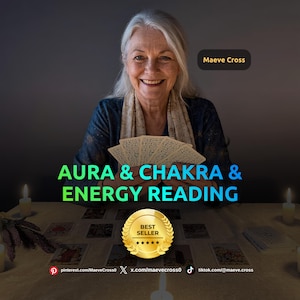 Aura Chakra Energy Reading | Psychic Scan, Blockage Analysis (PDF)