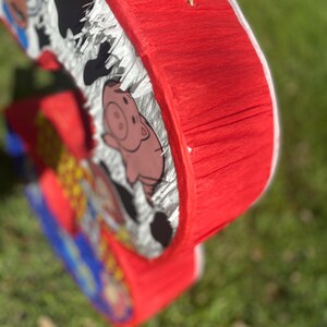 Piñata con número de Jessie, temática de Toy Story imagen 4