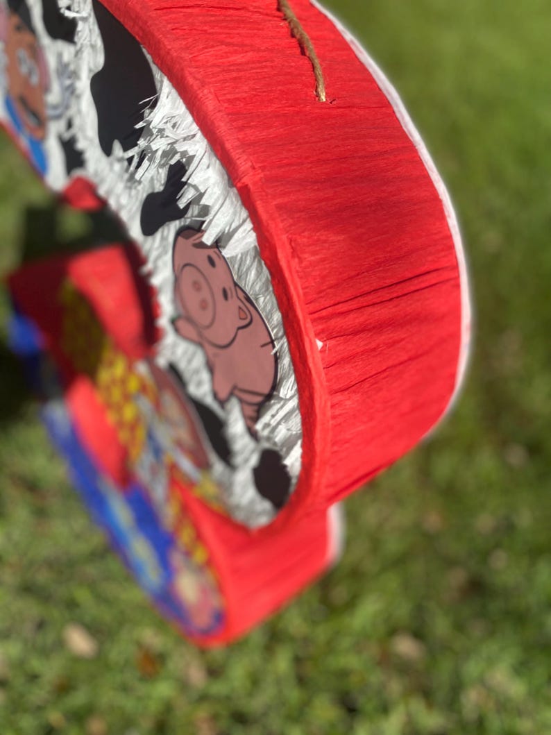 Piñata con número de Jessie, temática de Toy Story imagen 4