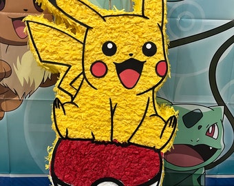 Piñata de Pokémon Pikachu
