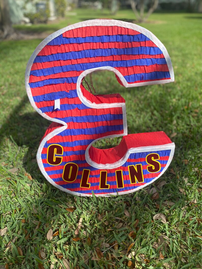 Piñata con número de Jessie, temática de Toy Story imagen 15