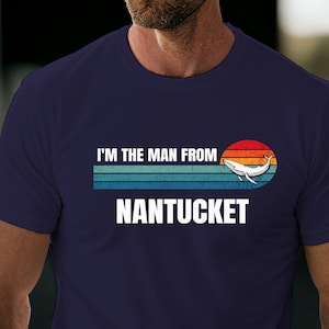 Nantucket Riddle I'm the Man From Nantucket, Funny Nantucket Tshirt, Nantucket Shirt ...