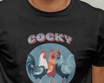 Eigenwijs, kippenliefhebber, eigenwijs vriendje, kippenboer, pikliefhebber, ik hou van hanen, ik hou van hanen, haan shirt, eigenwijs tshirt