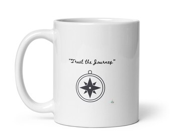 Tazza Trust the Journey / Tazza da caffè e tè ispiratrice