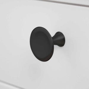 Furnipart Bell Knob Matt Black