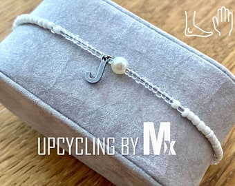 CUSTOMIZED UPCYCLING BRACELET / delicate bracelet that goes with everything