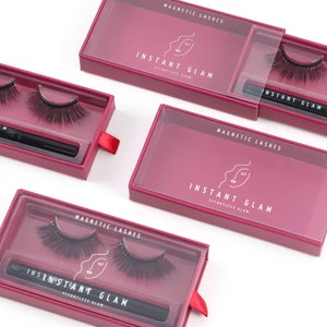 Magnetic Lashes with Magnetic Liner - Effortless Application, No Mess