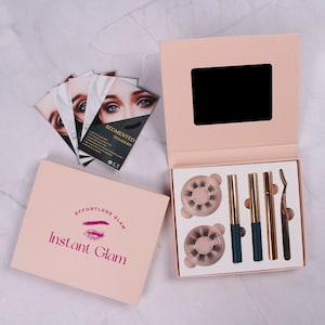Snap and Slay DIY Lash Kit – Self-Apply Cluster Lash Extensions with Bond, Seal, Remover & Applicator – Beginner Friendly, Glam at Home