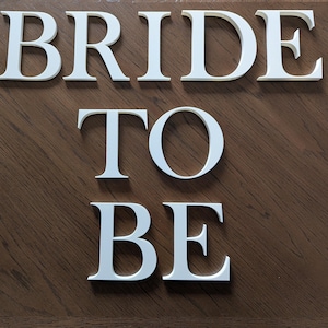 Custom 3D Letter Sign for wedding black white 3D letters print any font store sign 3D printed bachelor bachelorette diy baby shower decor