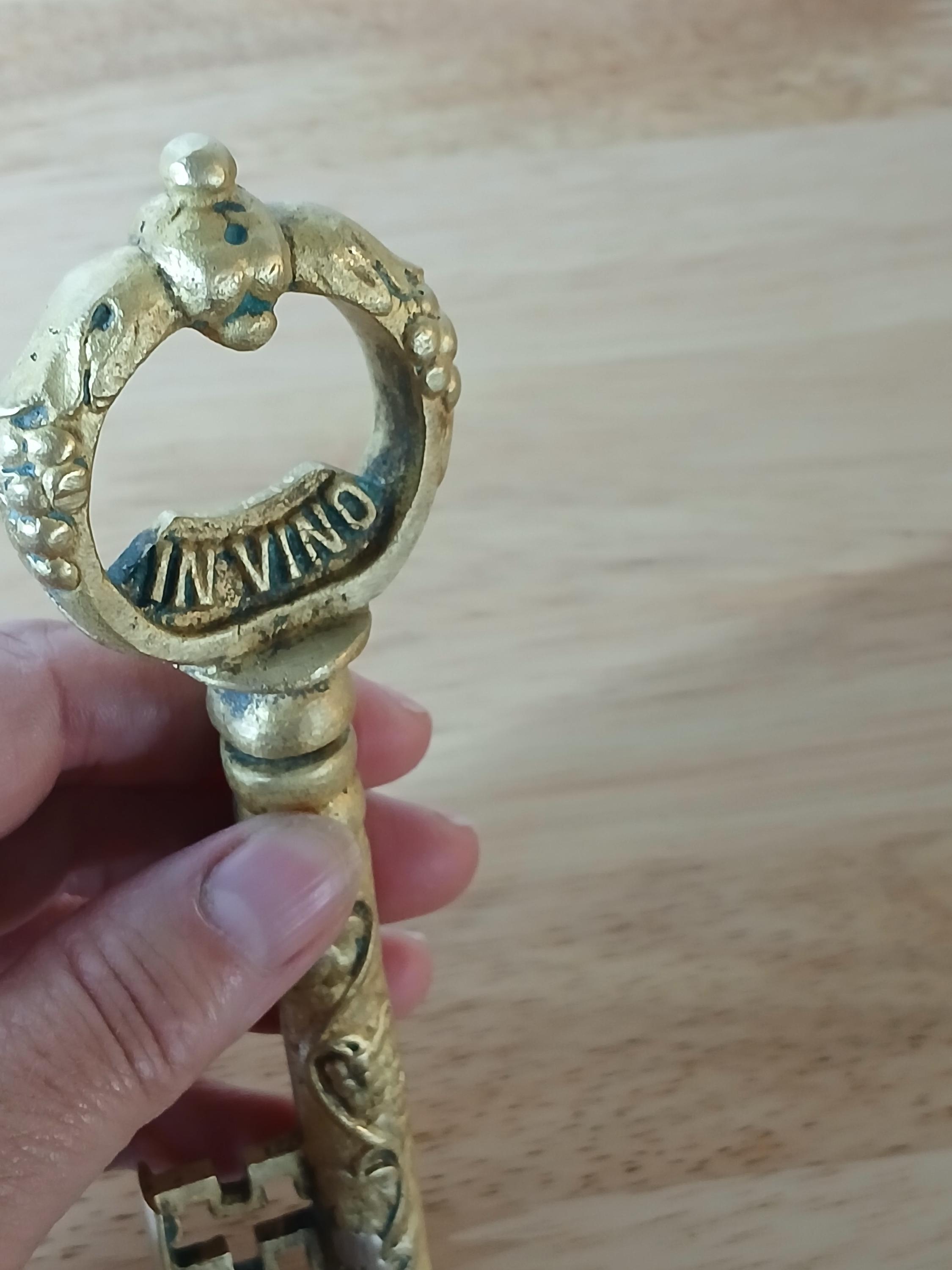 Vieux Tire-bouchon En Laiton Et Fer Qui A De La Gueule, Modèle Robinet, Début 20ème Siècle